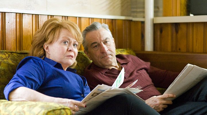 'Robert de Niro y Jacki Weaver en El lado bueno de las cosas'