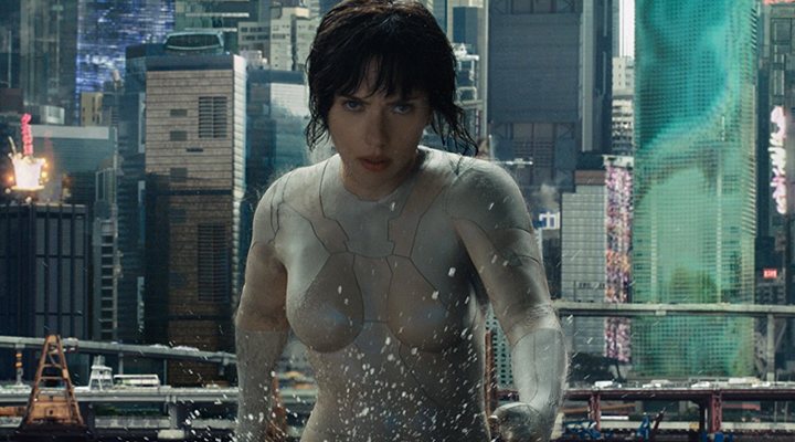 'Scarlett Johansson en Ghost in the Shell: El alma de la máquina'