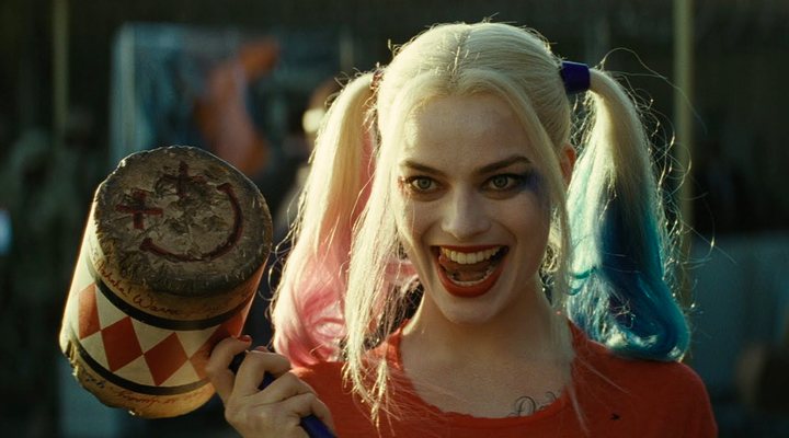 'Margot Robbie como Harley Quinn en Escuadrón Suicida'