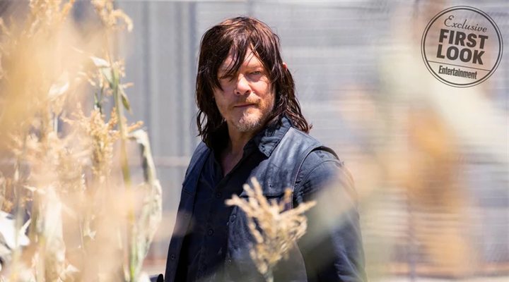 Daryl en la temporada 9 de 'The Walking Dead'