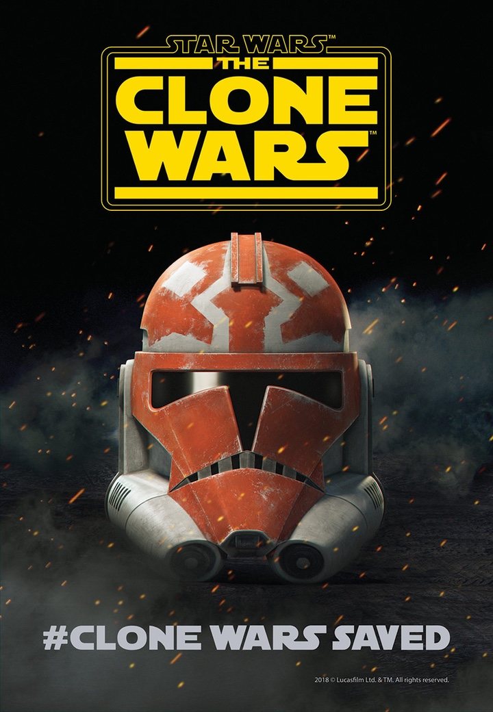  póster regreso 'Star Wars: The Clone Wars'