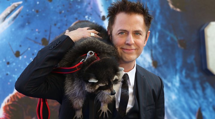 James Gunn en la premiere de 'Guardianes de la Galaxia'