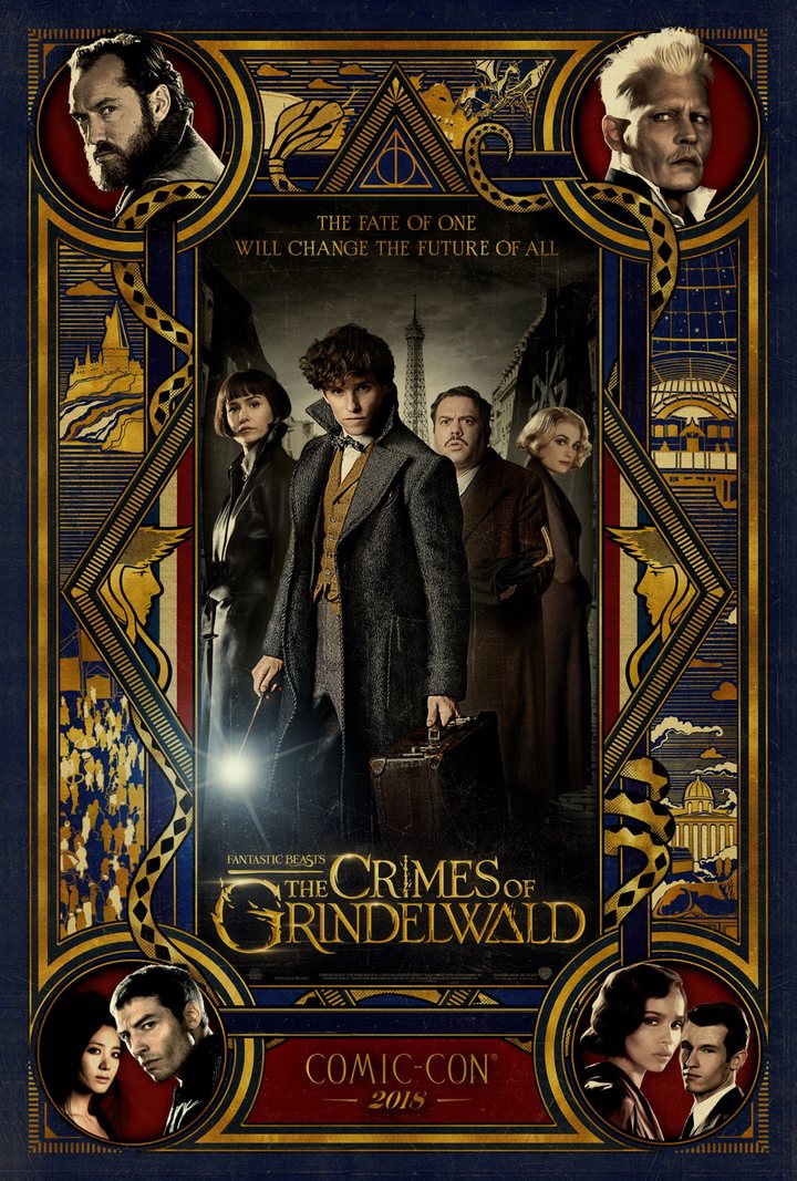 Póster 'Animales fantásticos: Los crímenes de Grindelwald'