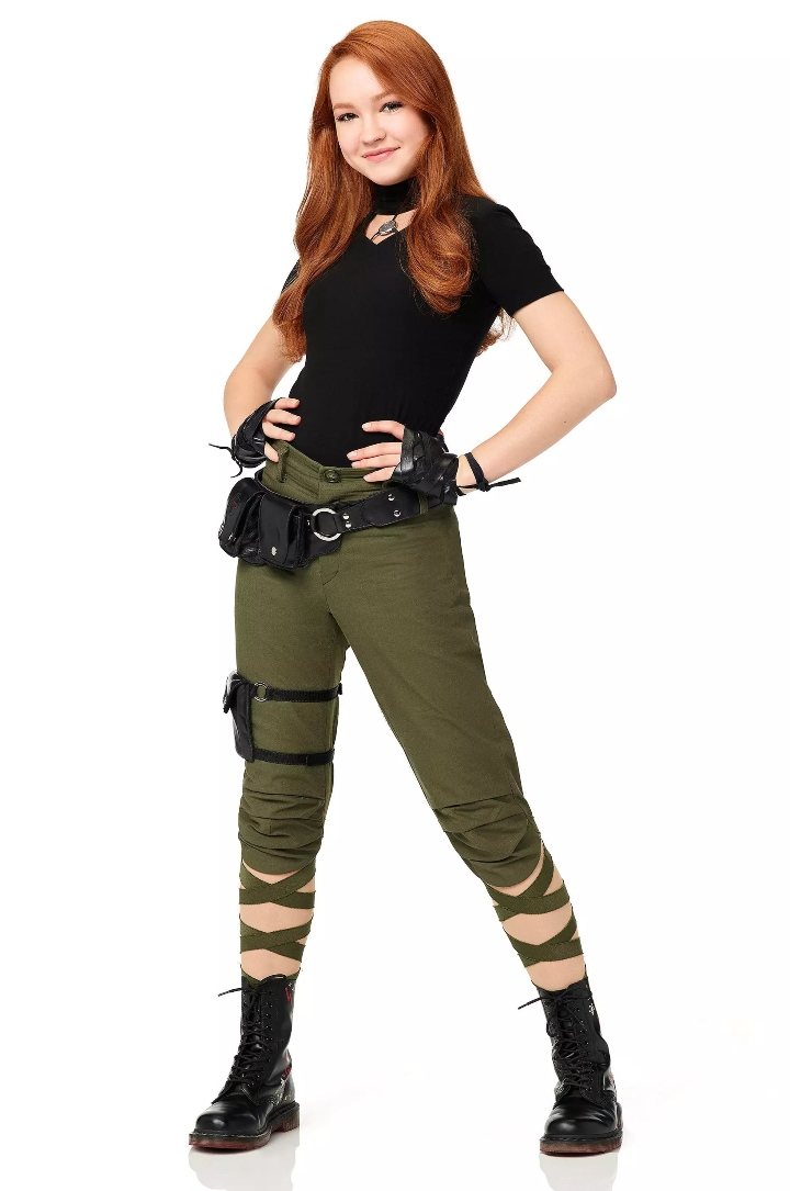  Sandie Stanley como Kim Possible para la película en acción real