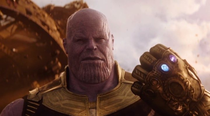 Thanos en 'Infinity War'