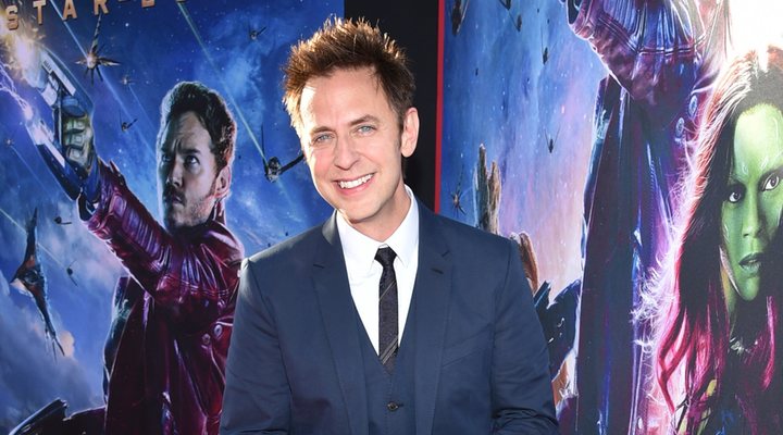 James Gunn en la premiere de 'Guardianes de la galaxia'