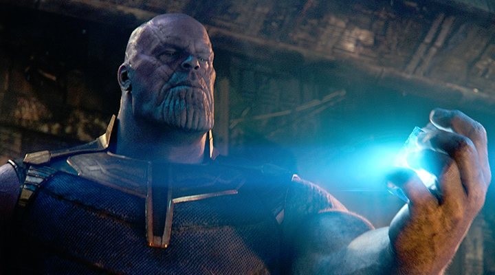 'Thanos en Vengadores: Infinity War'