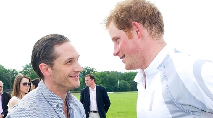  Tom Hardy y el príncipe Harry