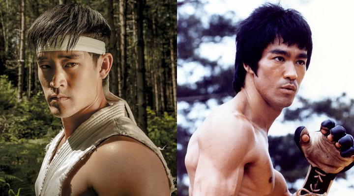 Mike Moh y Bruce Lee