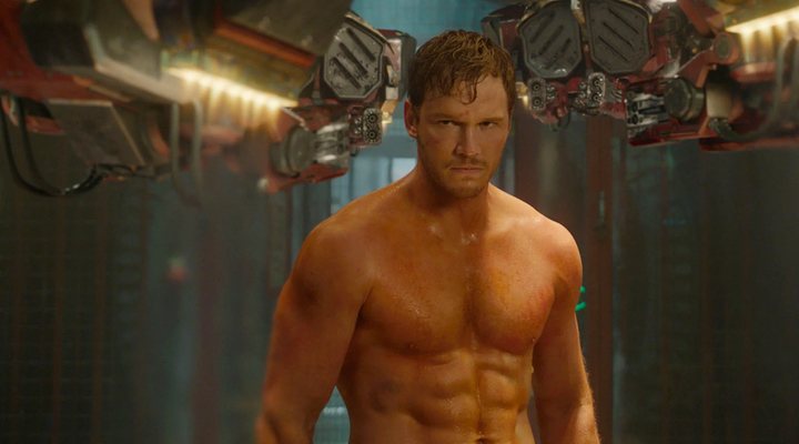 Chris Pratt en 'Guardianes de la galaxia'