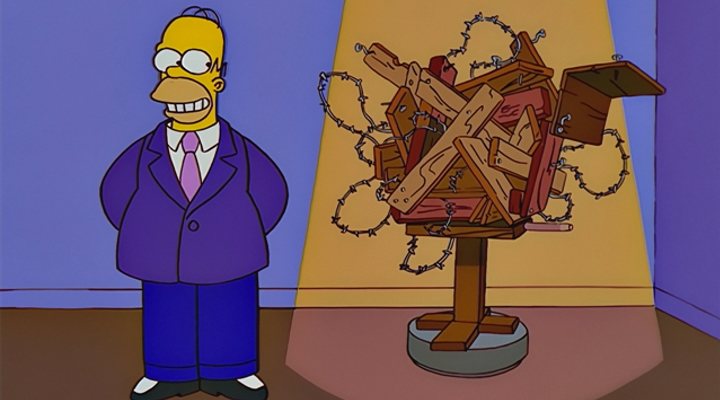 'Los Simpson' ya predijeron la escultura de Homer