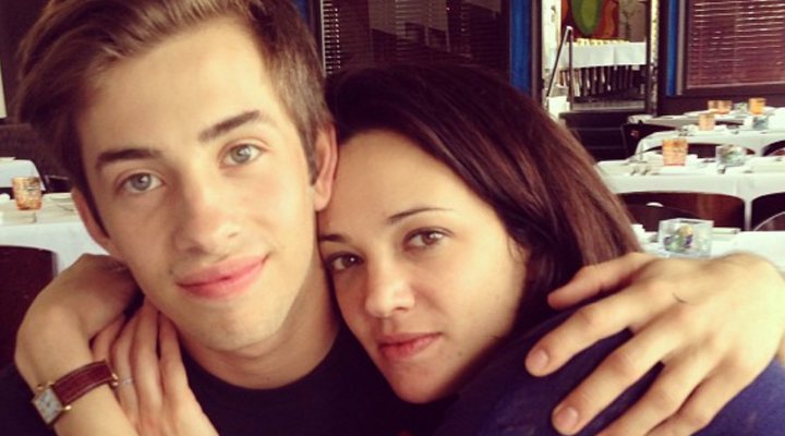 Asia Argento y Jimmy Bennett