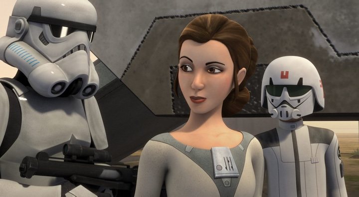  La Princesa Leia en 'Star Wars Rebels'