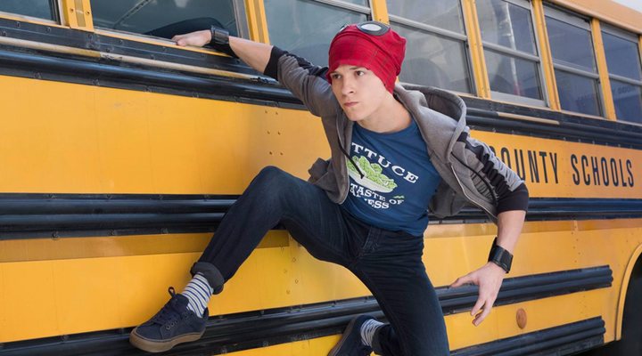 Tom Holland en 'Spider-Man: Homecoming'