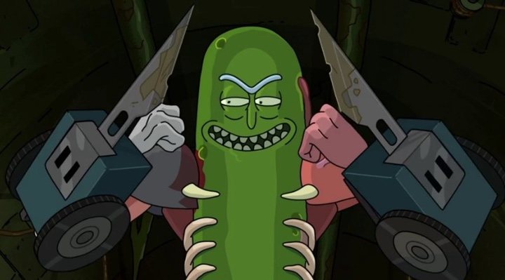  Pickle Rick en Rick y Morty