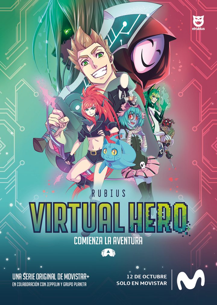 Póster de 'Virtual Hero'