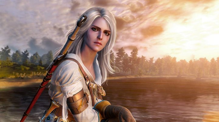 Ciri en los videojuegos de 'The Witcher'