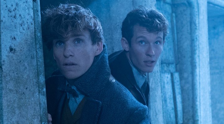 Newt y Theseus Scamander en 'Animales fantásticos: Los crímenes de Grindelwald'