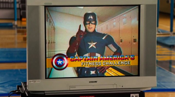 Capitán America en 'Spider-man: Homecoming'