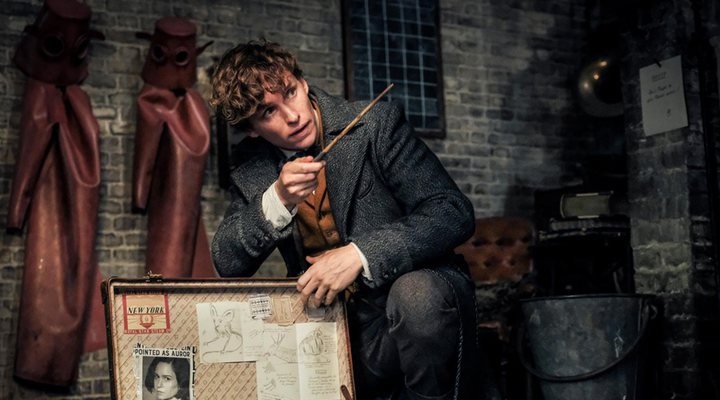 Eddie Redmayne como Newt Scamander en 'Animales fantásticos: Los crímenes de Grindelwald'