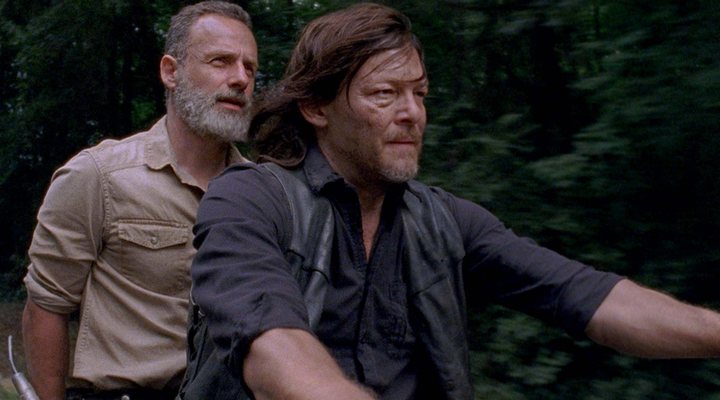 Andrew Lincoln y Norman Reedus en 'The Walking Dead'