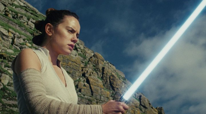  Daisy Ridley en 'Star Wars: Los últimos Jedi'