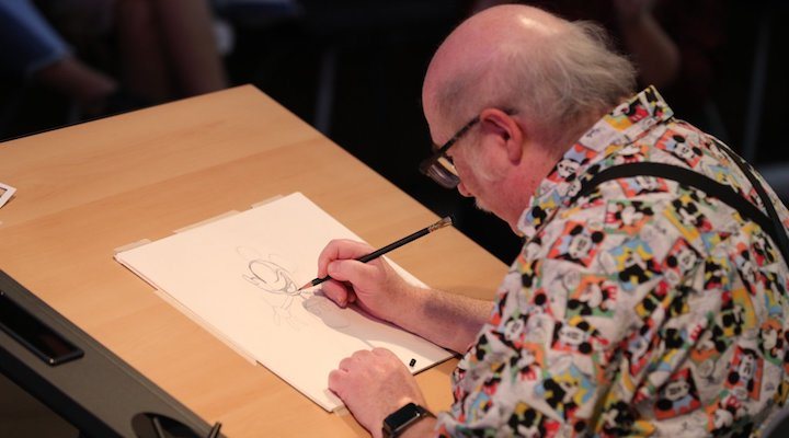 Eric Goldberg dibuja a Mickey