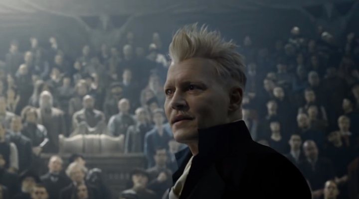  Johnny Depp en 'Animales Fantásticos: Los crímenes de Grindelwald