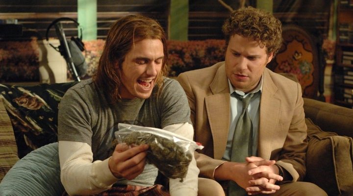 James Franco y Seth Rogen en 'Superfumados'