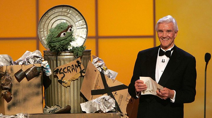 David Canary y Carol Spinney en la 32ª edición de los Premios Emmy