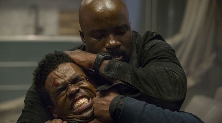  Imagen de Mike Colter y Mustafa Shakir en 'Luke Cage'