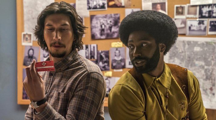 Adam Driver y John David Washington en 'Infiltrado en el KKKlan'