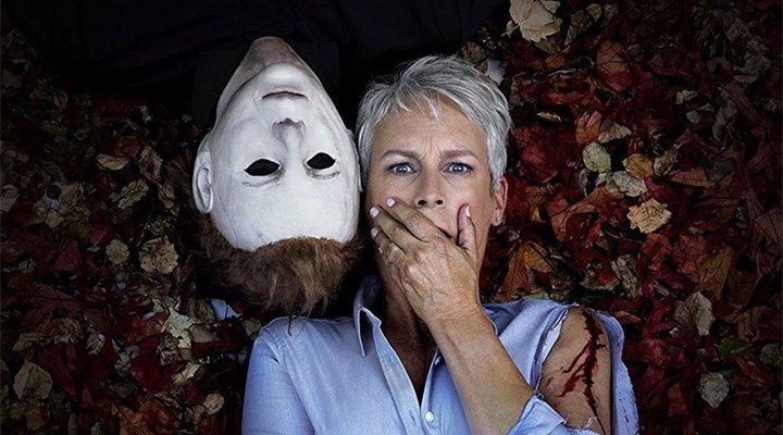 Jamie Lee Curtis y Michael Myers