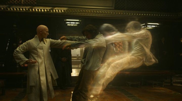 Tilda Swinton en 'Doctor Strange'