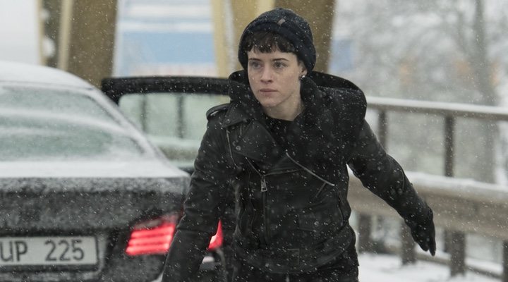  Claire Foy es Lisbeth Salander en 'Millennium: Lo que no te mata te hace más fuerte'