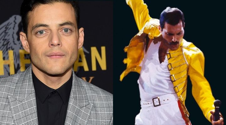 Rami Malek y Freddie Mercury