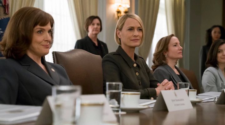 Robin Wright en la sexta temporada de 'House of Cards'