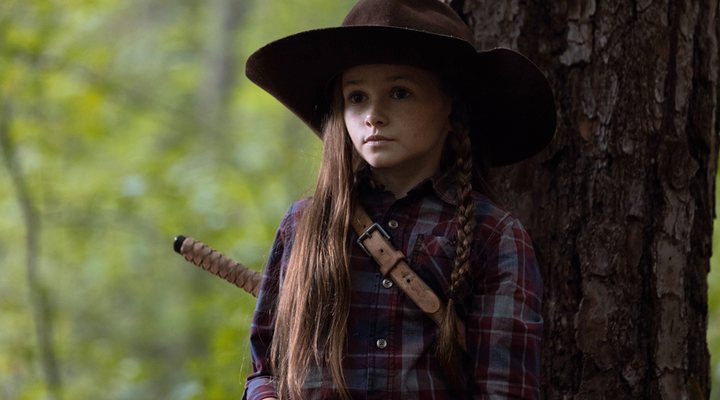  Cailey Fleming como Judith Grimes en 'The Walking Dead'