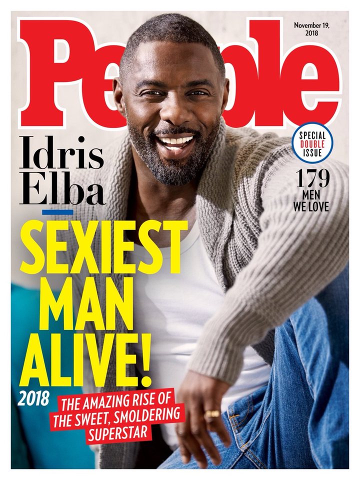 Portada de la revista People con Idris Elba