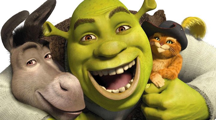 Asno, Shreky el Gato con Botas