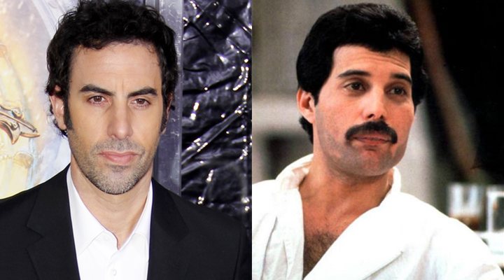  Sacha Baron Cohen y Freddie Mercury