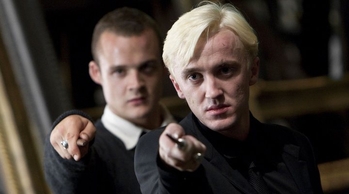  Tom Felton como Draco Malfoy en 'Harry Potter'