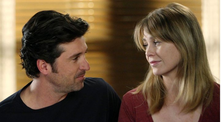  Patrick Dempsey y Ellen Pompeo en 'Anatomía de Grey'