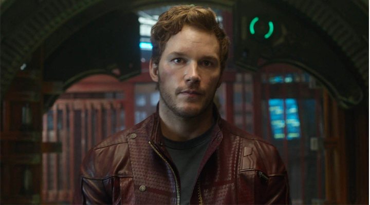 Chris Pratt en 'Guardianes de la Galaxia'