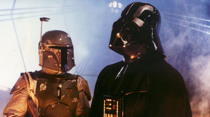  Boba Fett y Darth Vader en 'Star Wars: El Imperio contraataca'