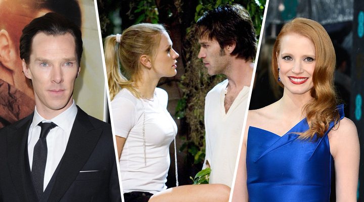 Benedict Cumbertach; Anna Paquin y Stephen Moyer en 'True Blood'; Jessica Chastain