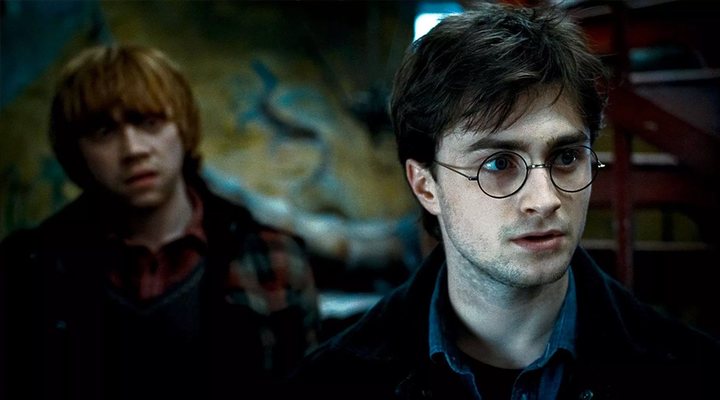  Daniel Radcliffe como 'Harry Potter'