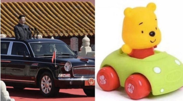  Imagen de Winnie the Pooh y Xi Jinping