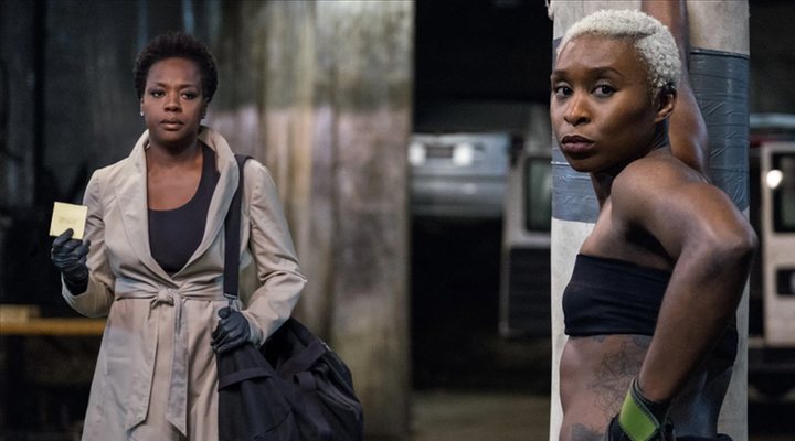 Viola Davis y Cynthia Erivo en 'Viudas'