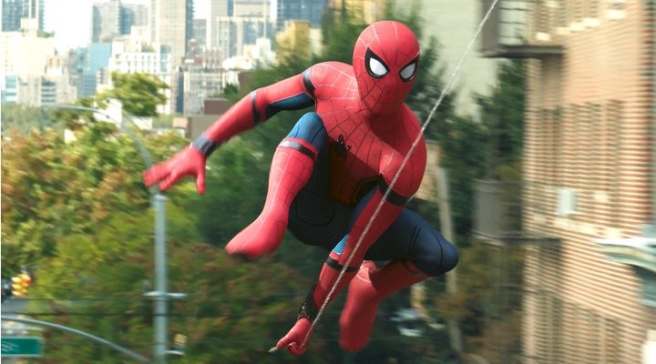 Tom Holland en 'Spider-Man: Homecoming'